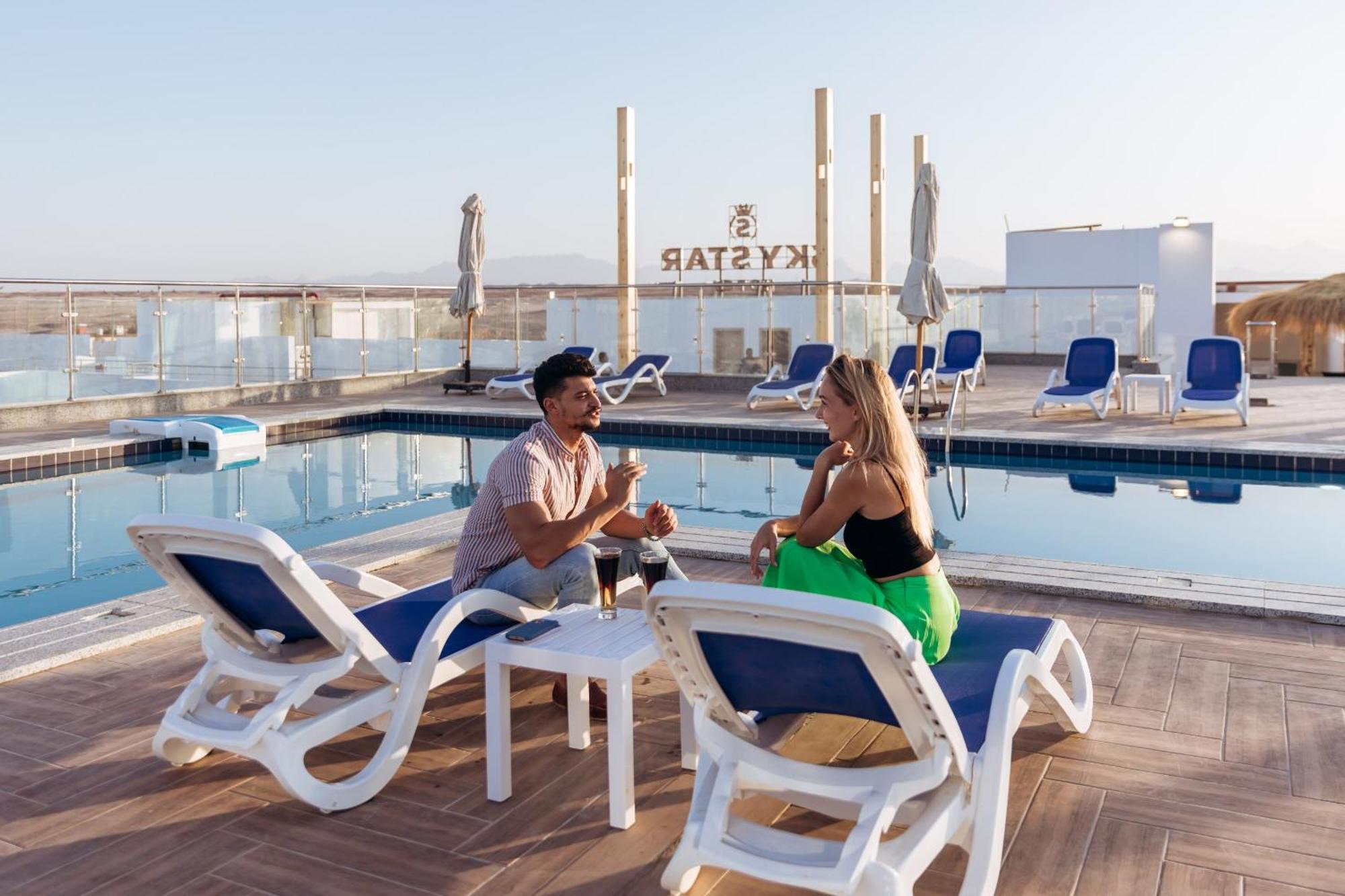 Sky Star Hotel Free Shuttle To Hurghada City Center المظهر الخارجي الصورة