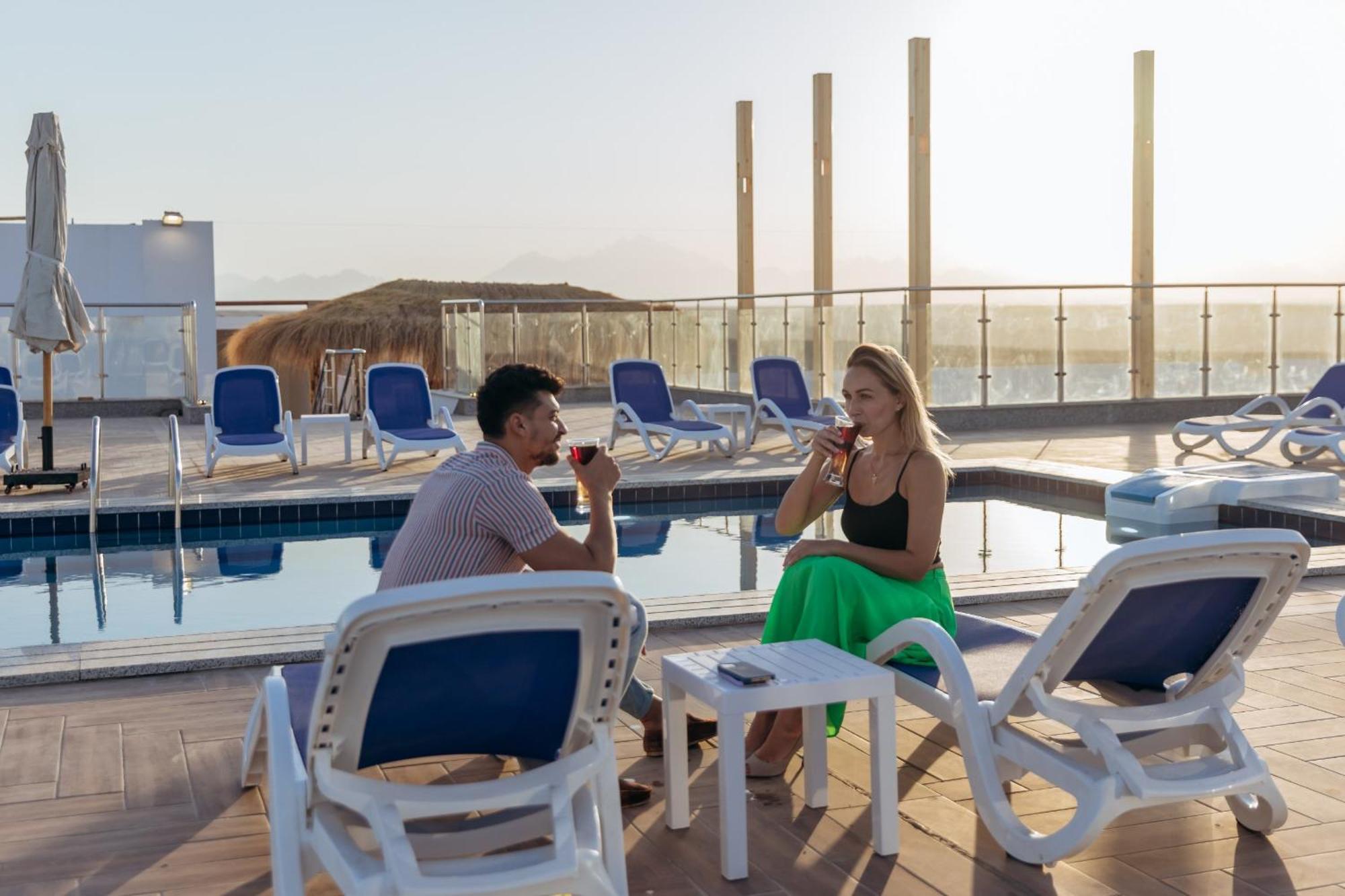 Sky Star Hotel Free Shuttle To Hurghada City Center المظهر الخارجي الصورة